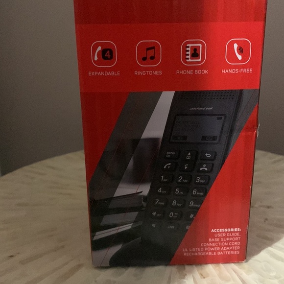 Digital cordless phone. Unopen box - Picture 3 of 4